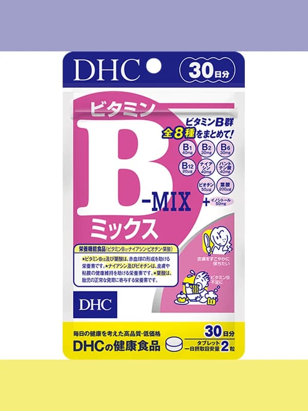 Витаминный комплекс DHC Vitamin B-Mix, 60 таблеток (30 дней)